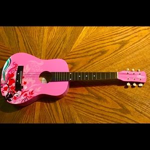 Disney Washburn Guitar in pink